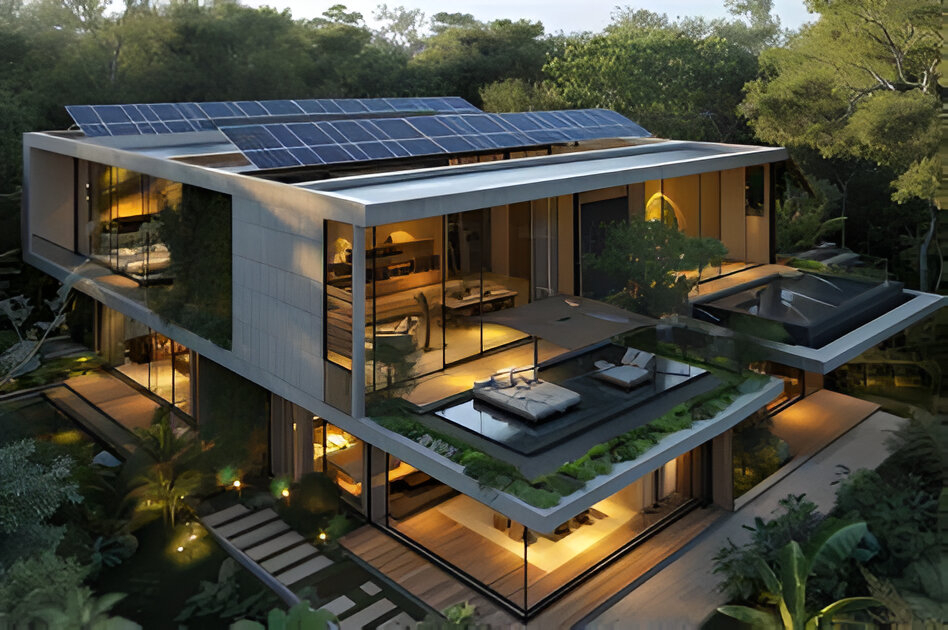 Eco-Friendly Villa Solar